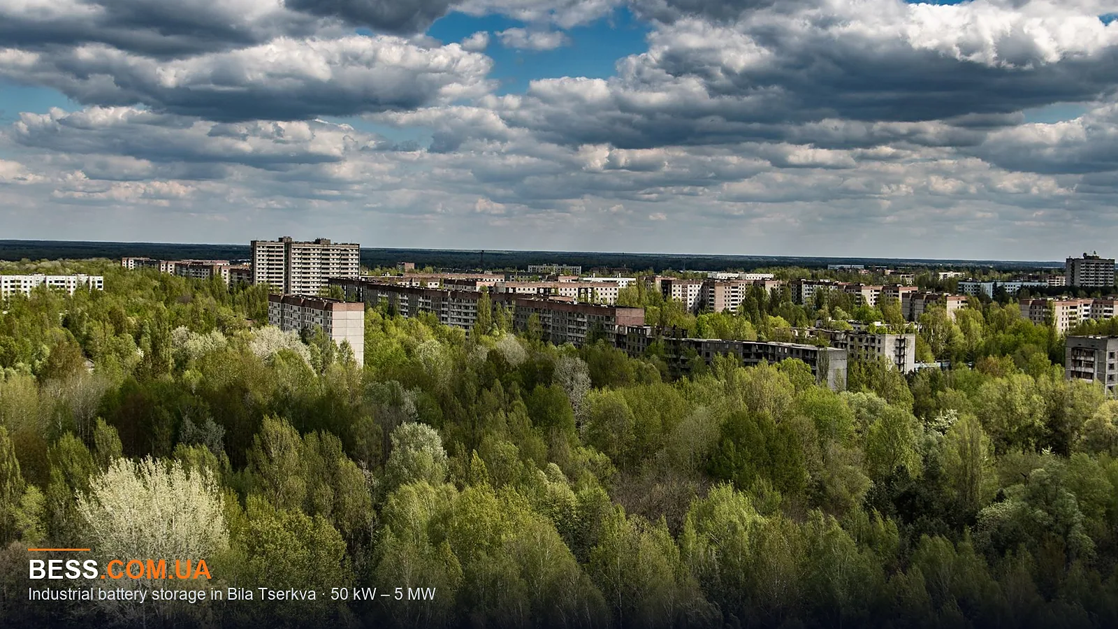Industrial battery storage in Bila Tserkva · 50 kW – 5 MW