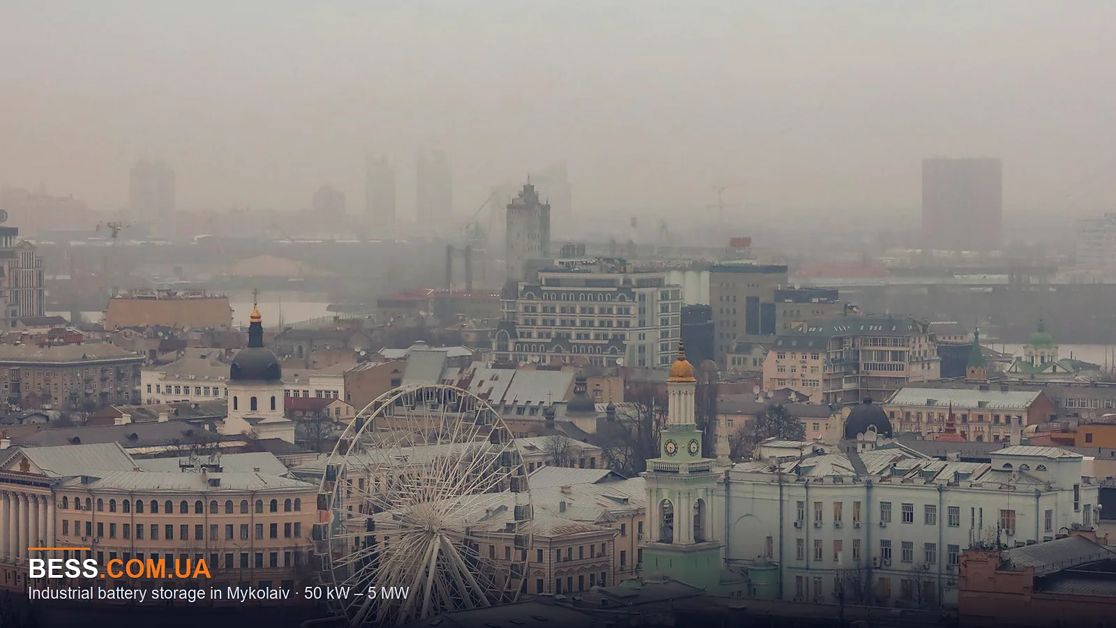 Industrial battery storage in Mykolaiv · 50 kW – 5 MW