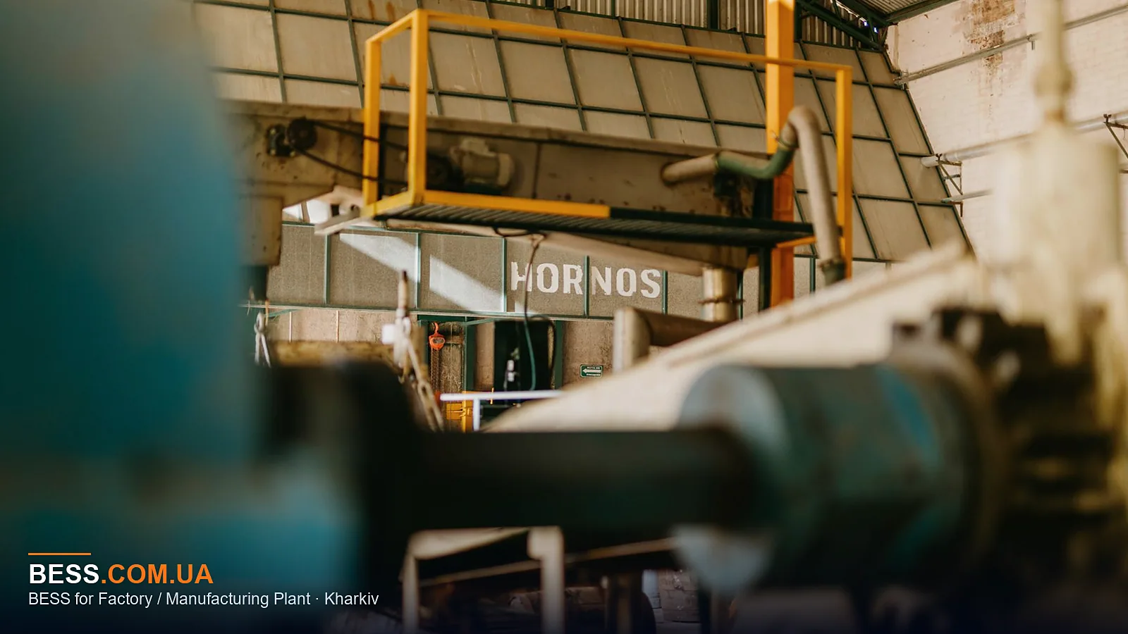 BESS for Factory / Manufacturing Plant · Kharkiv