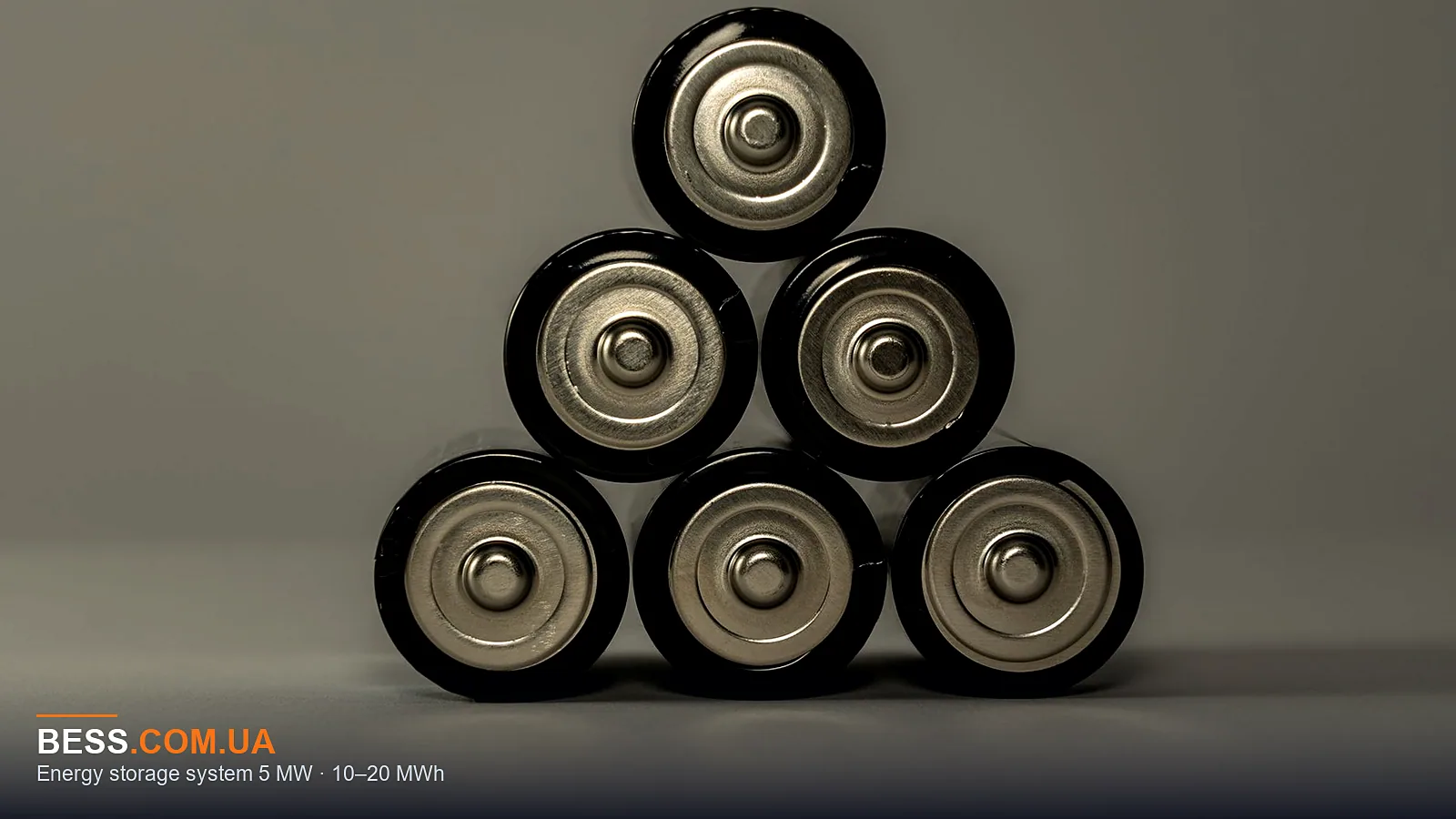 Energy storage system 5 MW · 10–20 MWh