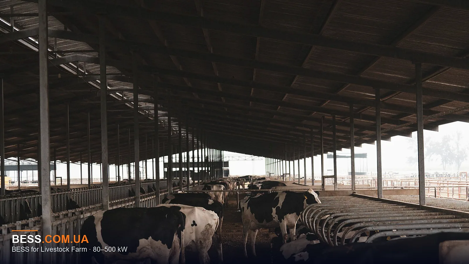 BESS for Livestock Farm · 80–500 kW