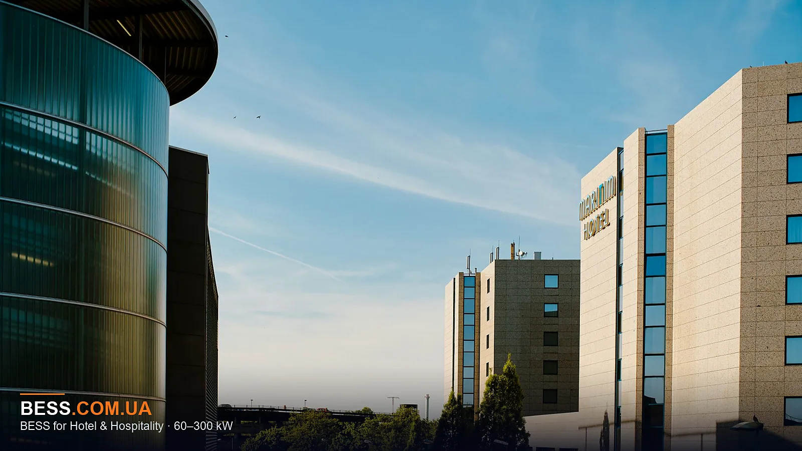 BESS for Hotel & Hospitality · 60–300 kW