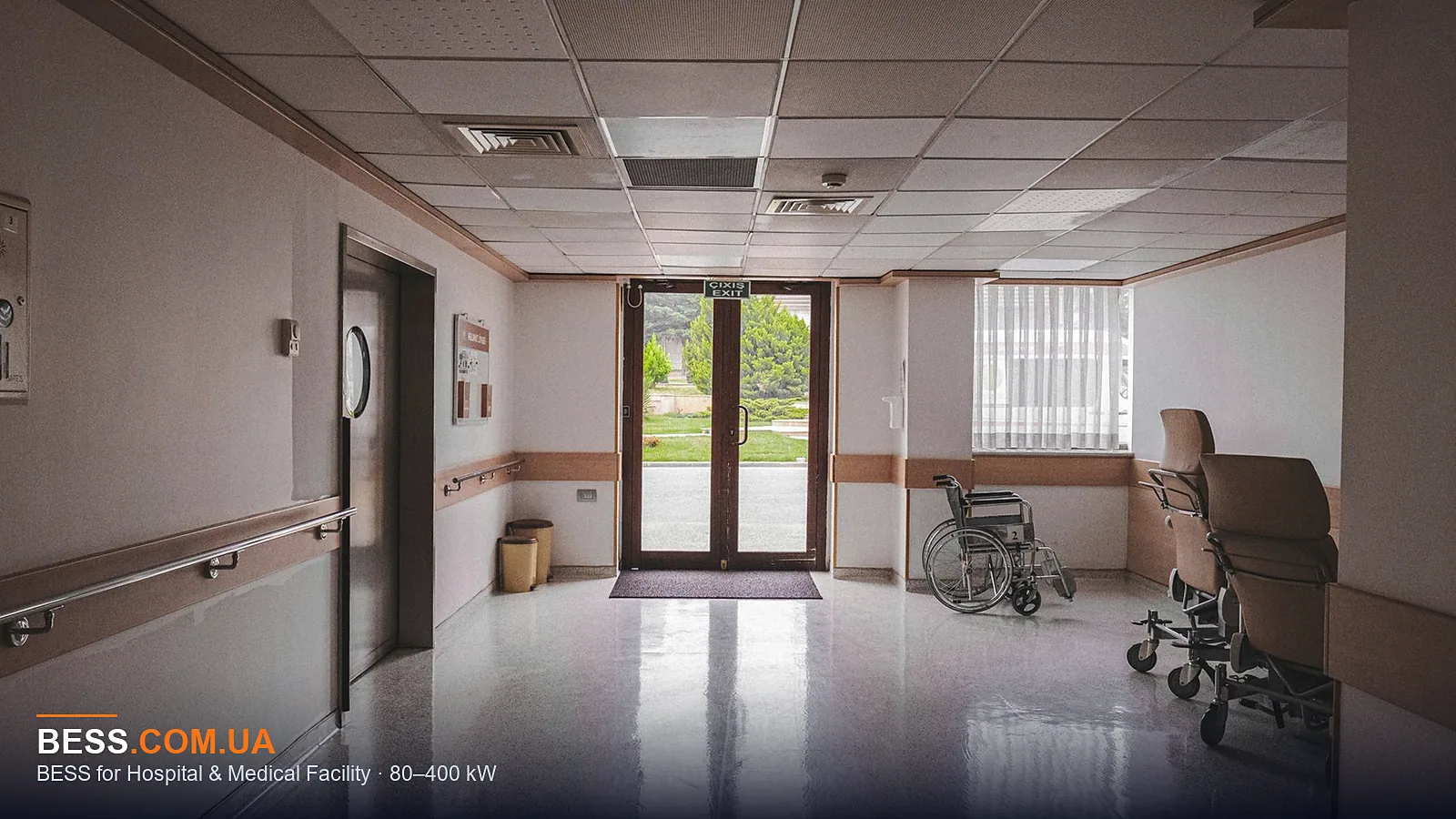 BESS for Hospital & Medical Facility · 80–400 kW