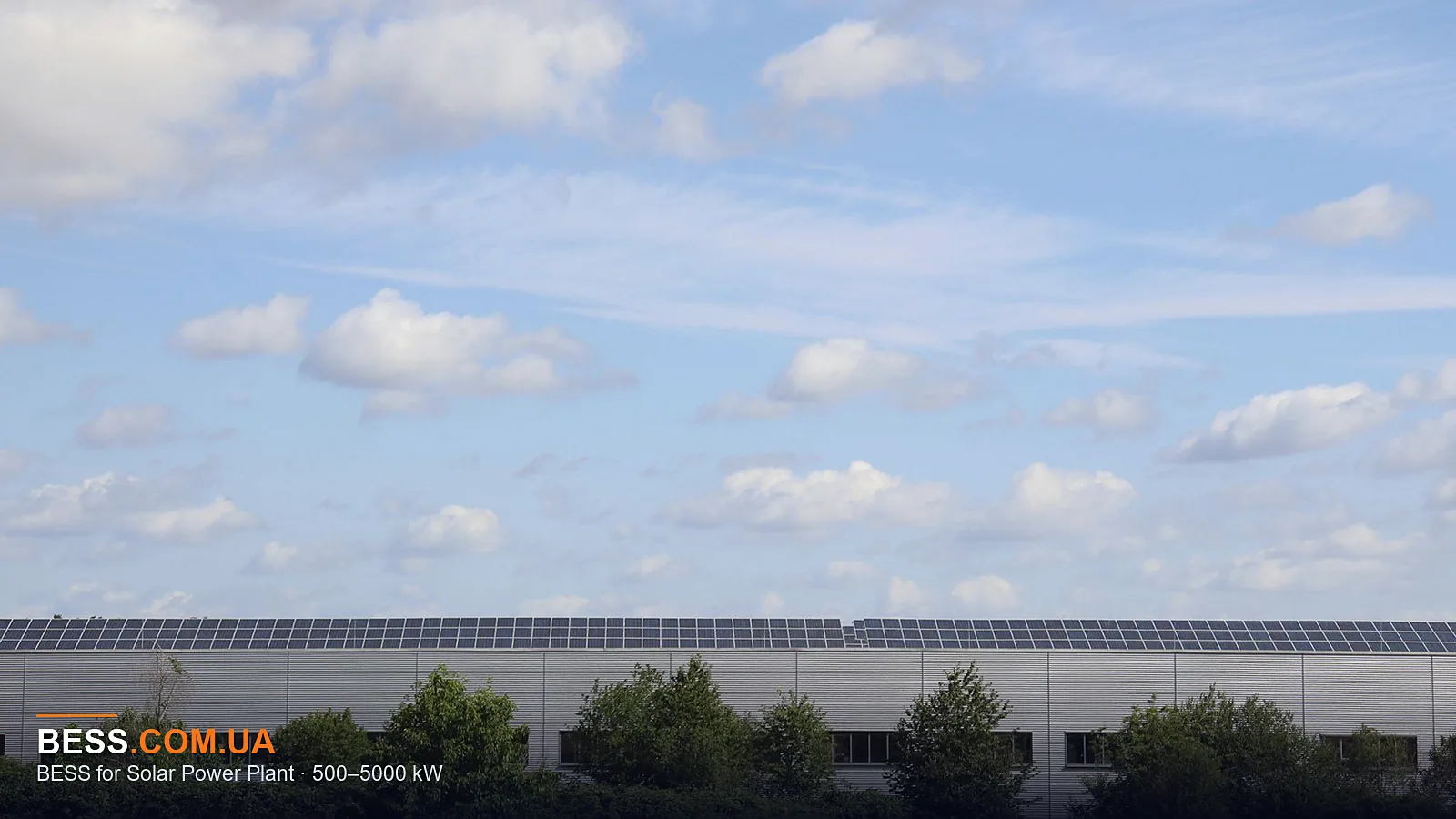 BESS for Solar Power Plant · 500–5000 kW