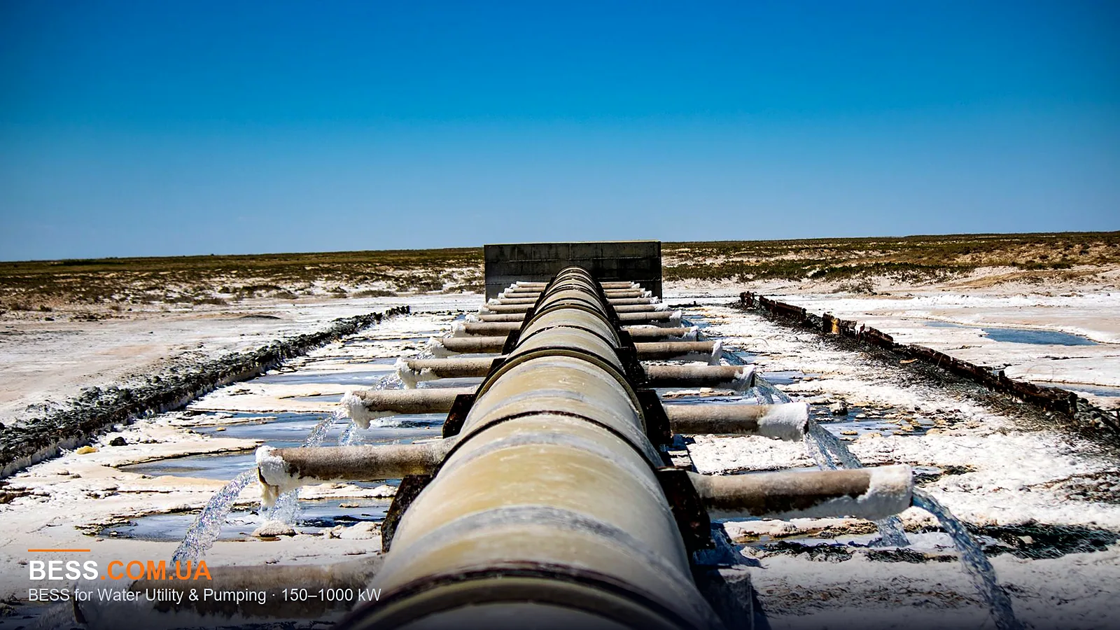 BESS for Water Utility & Pumping · 150–1000 kW